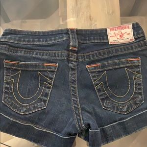 True religion shorts